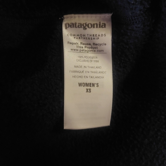 PATAGONIA WOMENS BETTER SWEATER 1/4 ZIP FLEECE - Picture 8 of 12